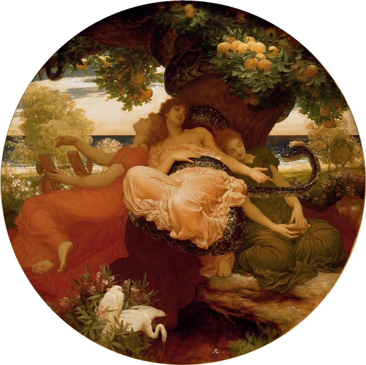 A Hesperidák kertje alkotó: Frederic Leighton