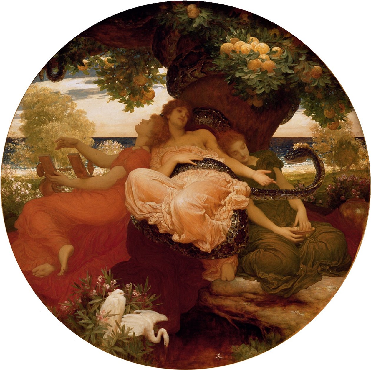 A Hesperidák kertje, 1892 körül alkotó: Frederic Leighton