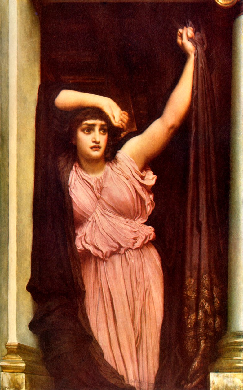 „The Last Watch of Hero”, 1887, c1915. alkotó: Frederic Leighton