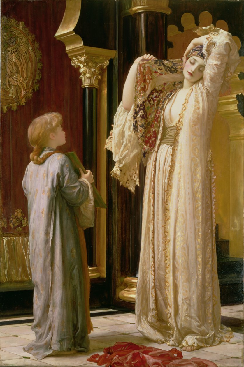 A hárem fénye, 1880 körül alkotó: Frederic Leighton