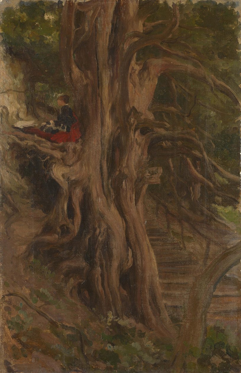 Fák Clivedenben alkotó: Frederic Leighton 1st Baron Leighton