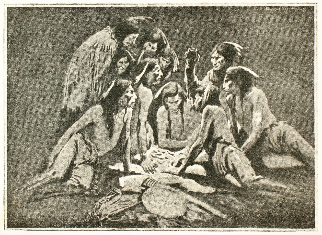 13 Ch.16 Mindenki játszott, mindenki dobott alkotó: Frederic Remington