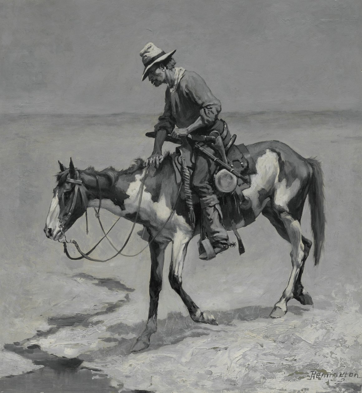 Egy texasi póni alkotó: Frederic Remington