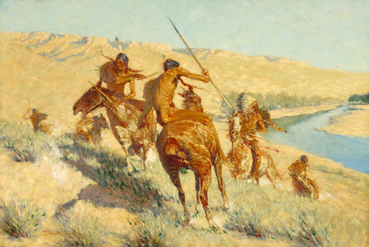 A bivalypuska epizódja alkotó: Frederic Remington