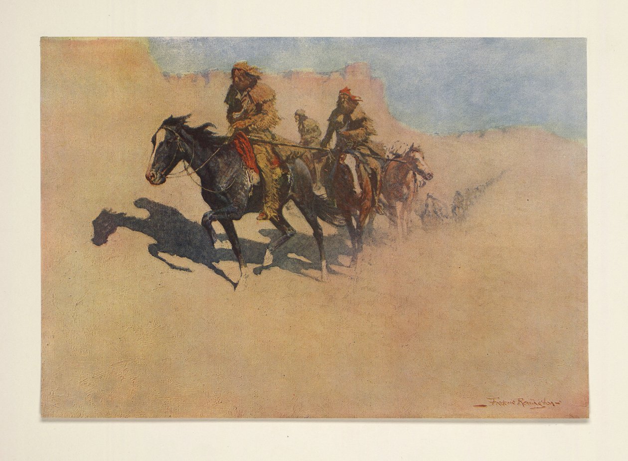 Jedediah Smith, a Colliers Weekly-től, pub. 1906 alkotó: Frederic Remington