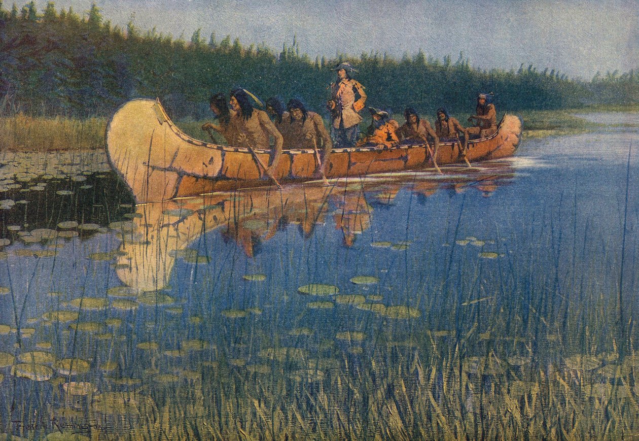 Pierre-Esprit Radisson. Frederic Remington. alkotó: Frederic Remington