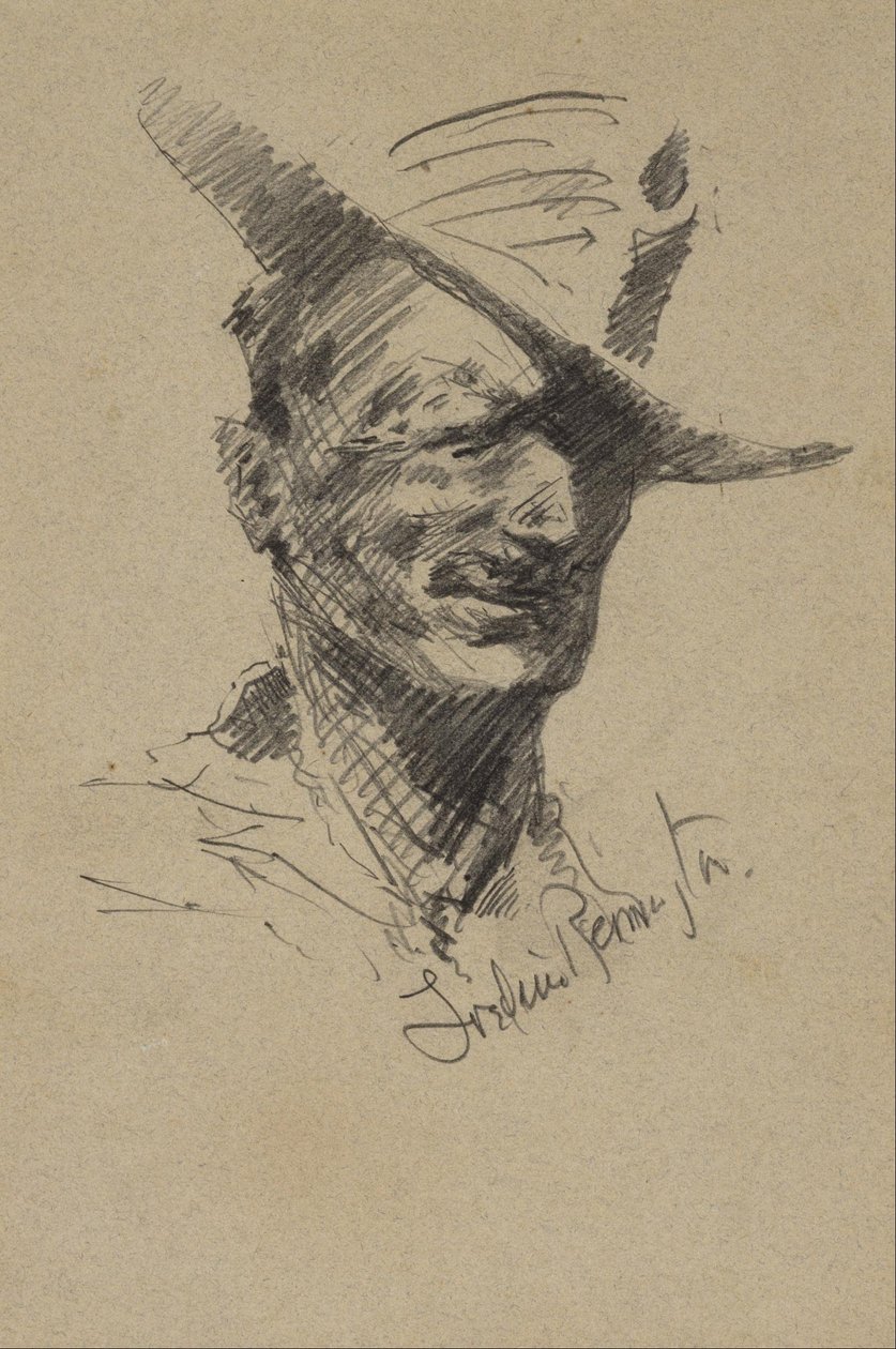 Önarckép alkotó: Frederic Remington