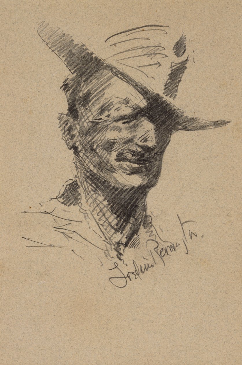 Önarckép alkotó: Frederic Remington