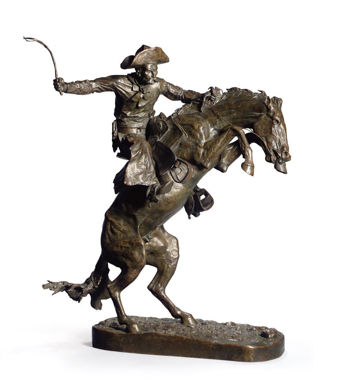 A Broncho Buster, 1895 alkotó: Frederic Remington