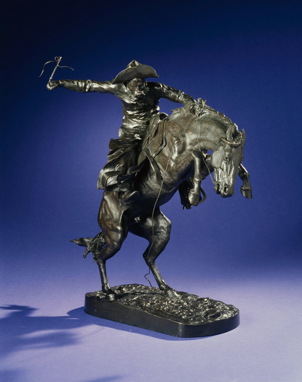 A Bronco Buster, alkotó: Frederic Remington