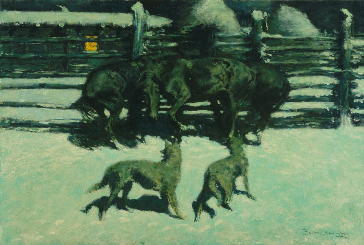 A segítségkérés alkotó: Frederic Remington