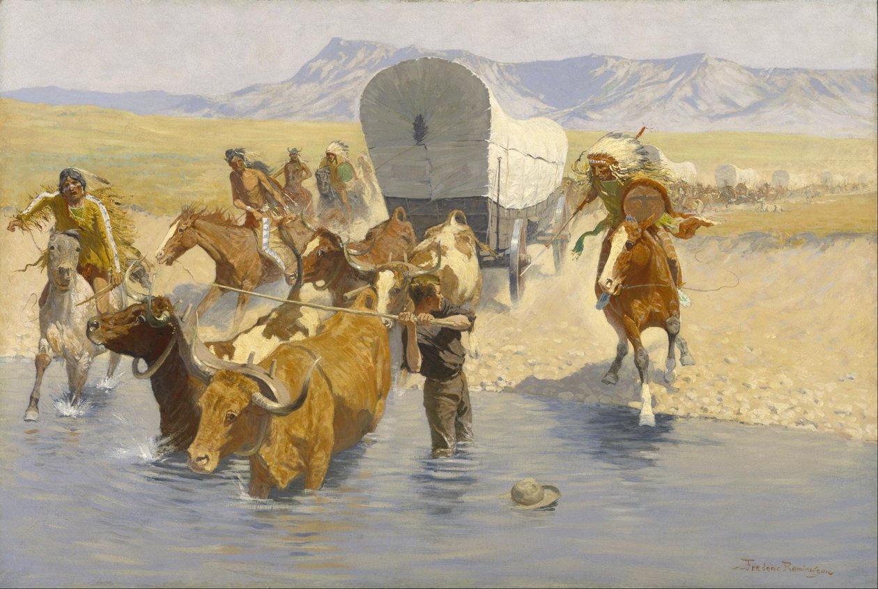 A kivándorlók alkotó: Frederic Remington