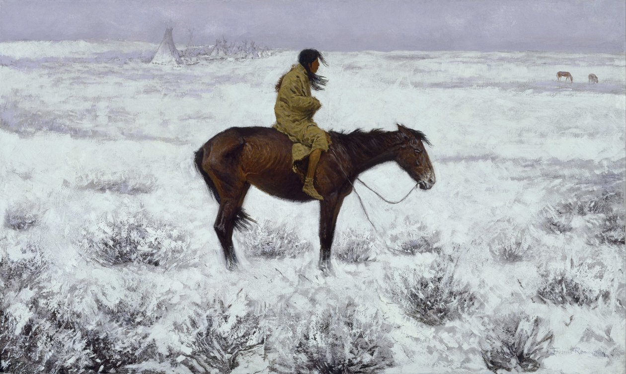 A csordás fiú alkotó: Frederic Remington