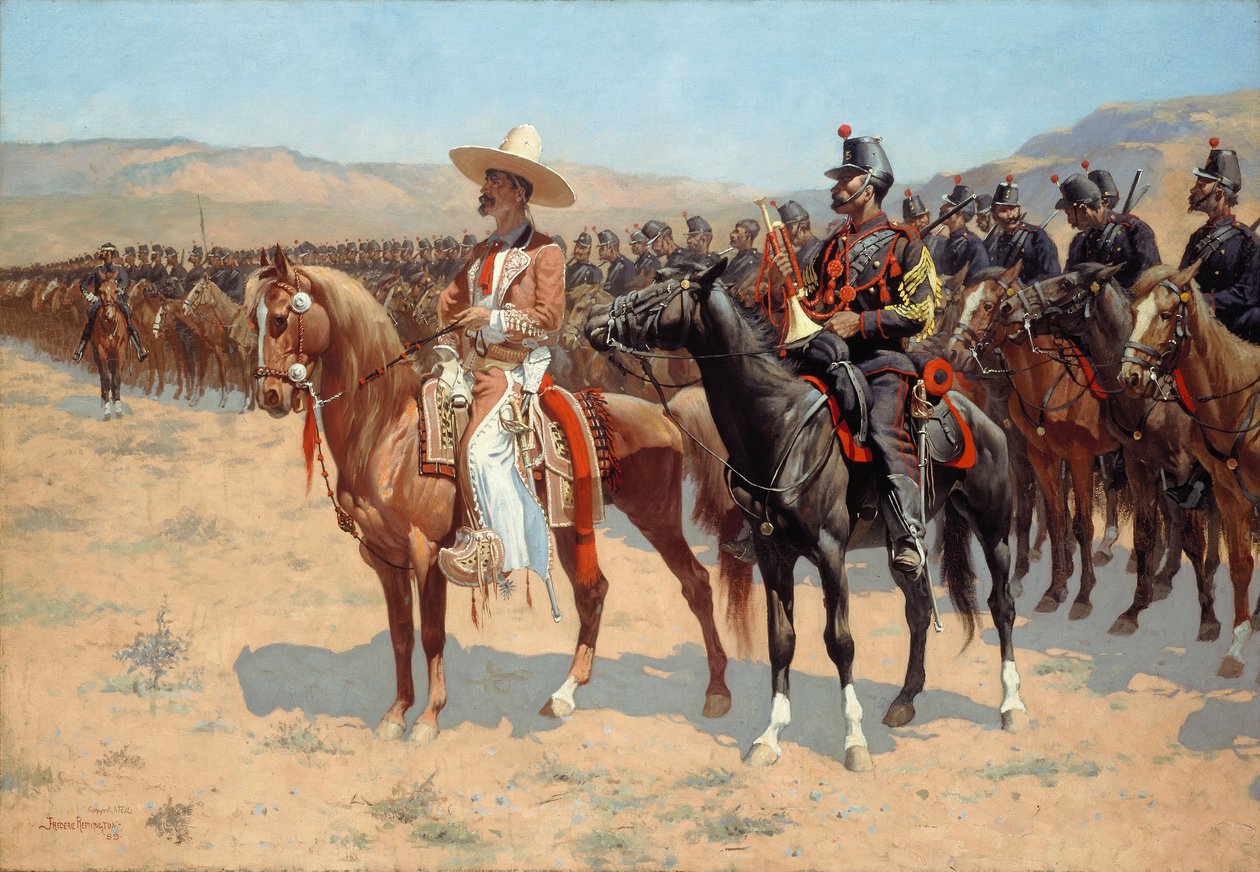 A mexikói őrnagy alkotó: Frederic Remington