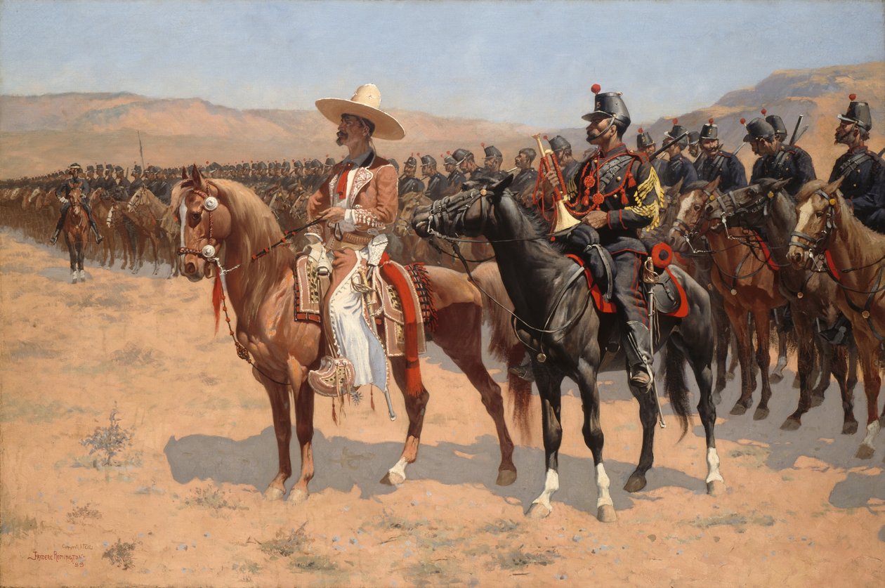 A mexikói őrnagy alkotó: Frederic Remington
