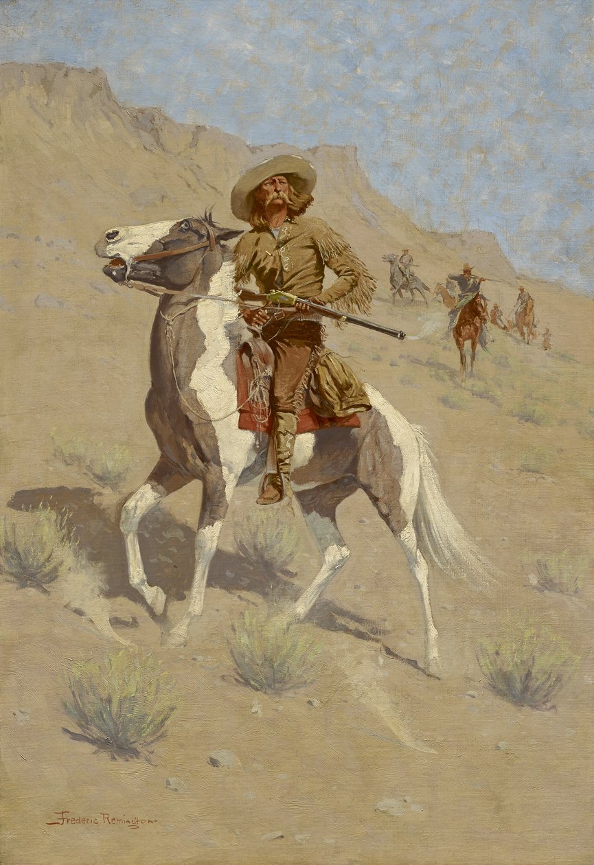A cserkész, c. 1902 alkotó: Frederic Remington