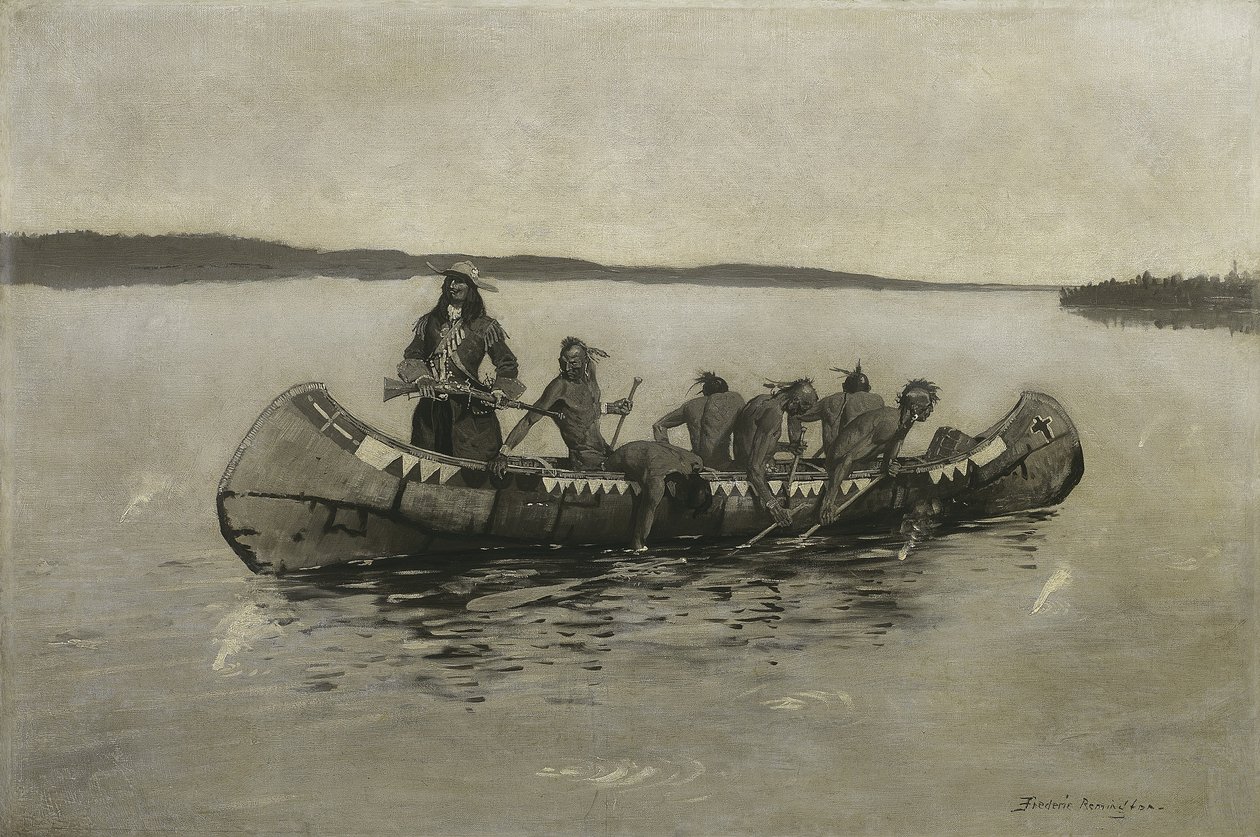 Ez egy végzetes beszállás volt, 1898 alkotó: Frederic Remington