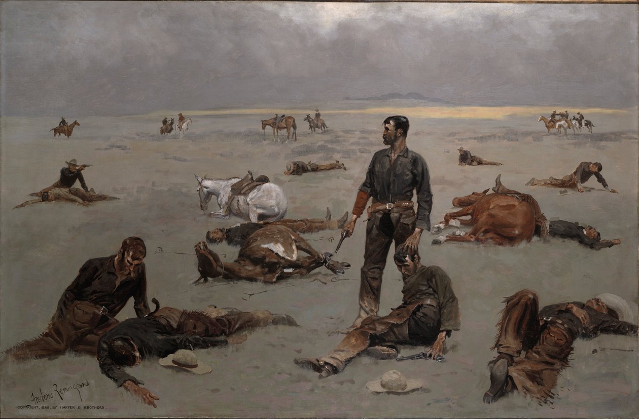 Mennyibe kerül egy márka nélküli tehén alkotó: Frederic Remington