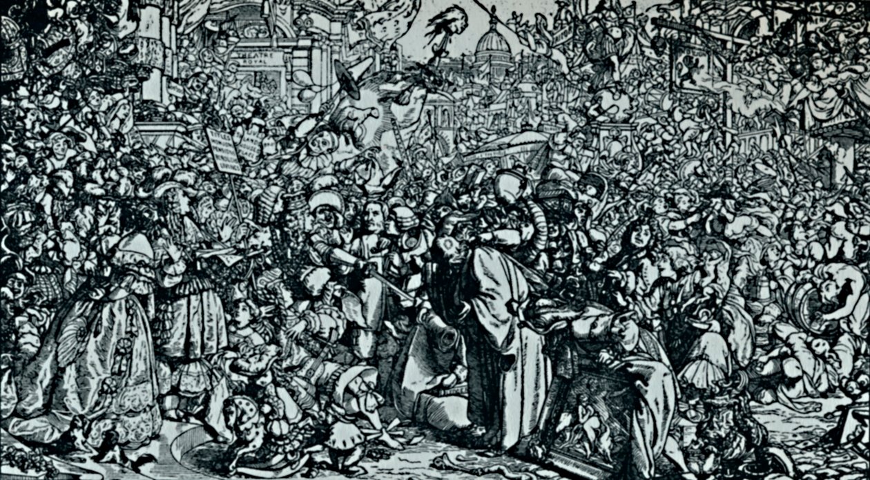 Vanity Fair. A Pilgrims Progress Bunyanból, 1861, 1923 alkotó: Frederic Shields