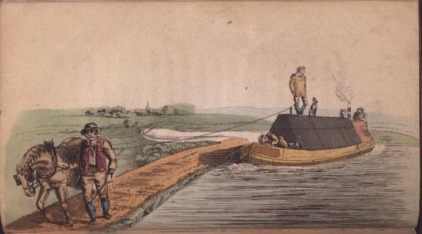 A bárka torony az Ackermanns Worldből miniatűrben alkotó: Frederic Shoberl