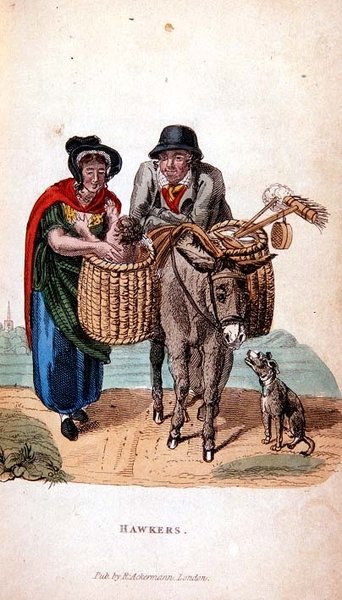 A Hawkers az Ackermann világából miniatűrben alkotó: Frederic Shoberl