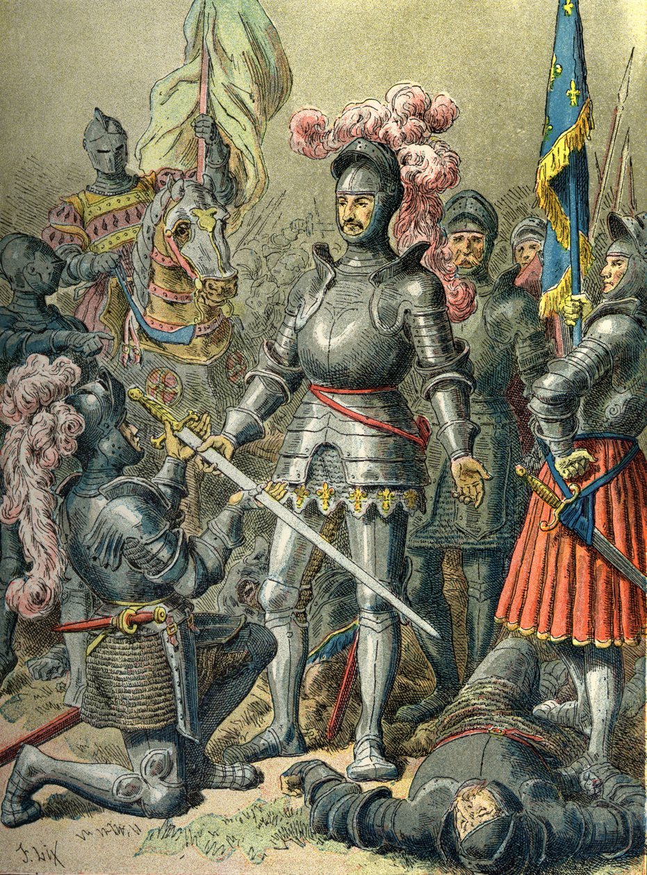 I. Ferenc Paviában (1525), vereség, ahol fogságba esett alkotó: Frederic Theodore (after) Lix