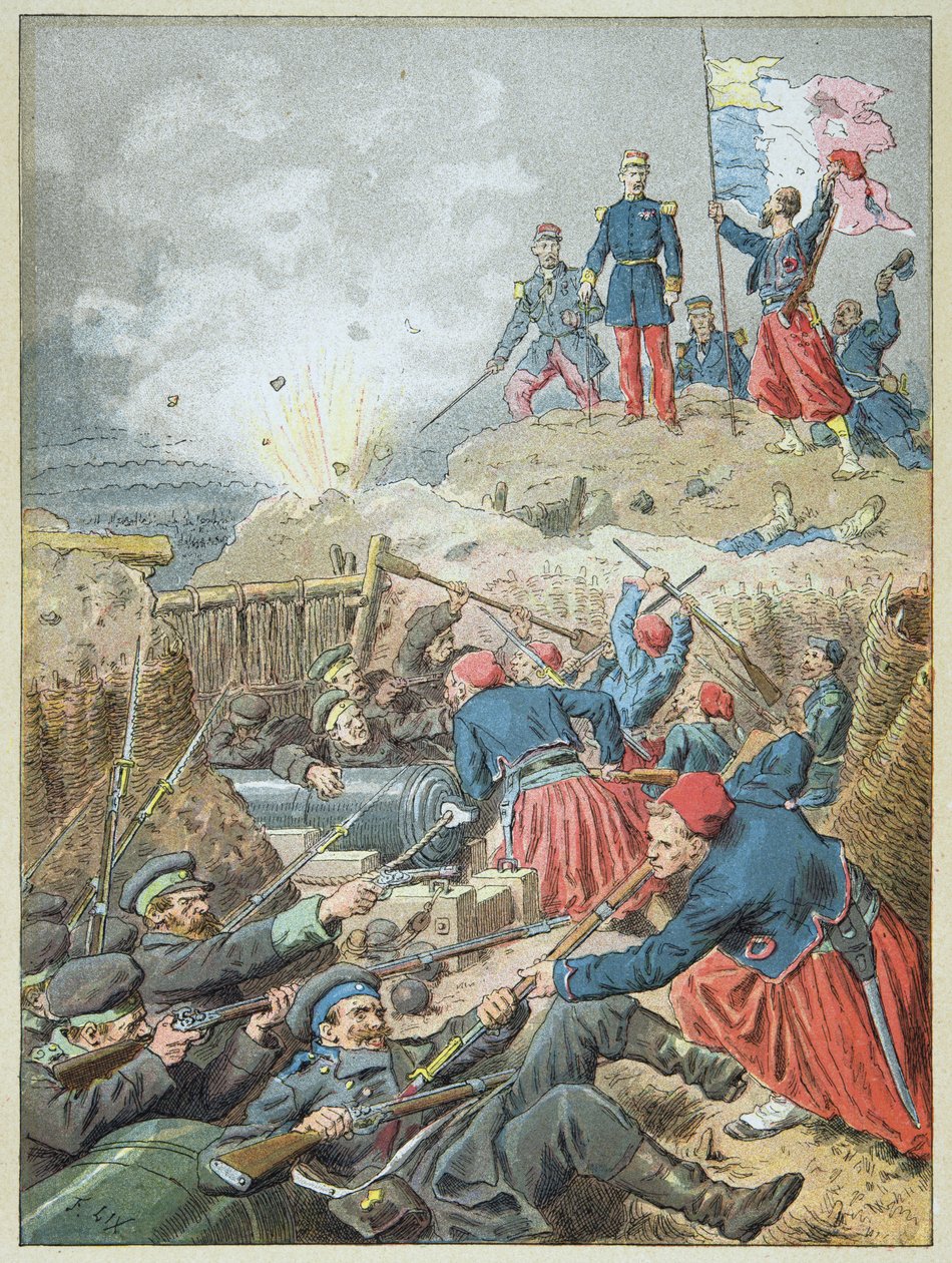 Malakoff elfoglalása, szeptember 8 alkotó: Frederic Theodore Lix