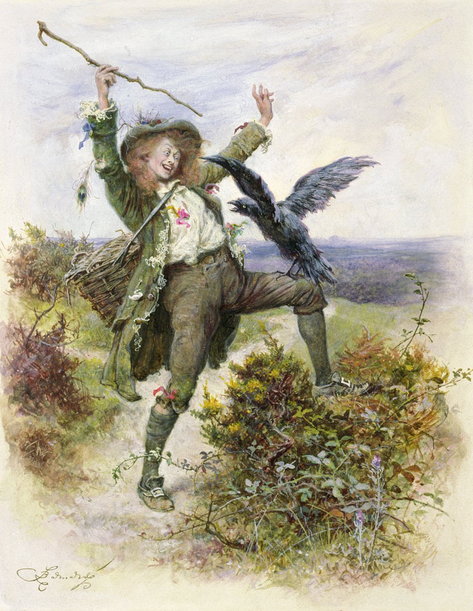 Barnaby Rudge és a Raven Grip alkotó: Frederick Barnard