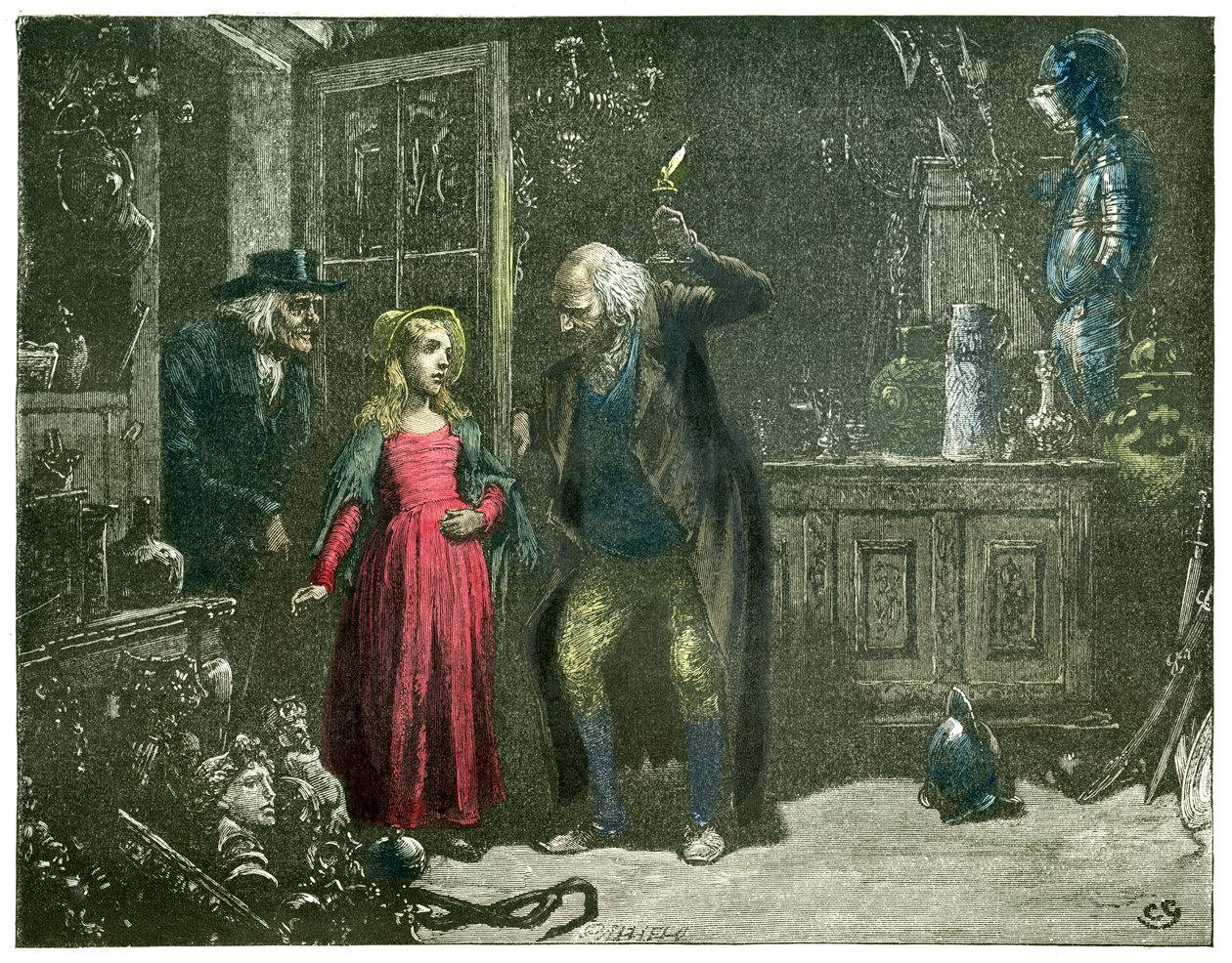 Charles Dickens: The Old Curiosity Shop alkotó: Frederick Barnard