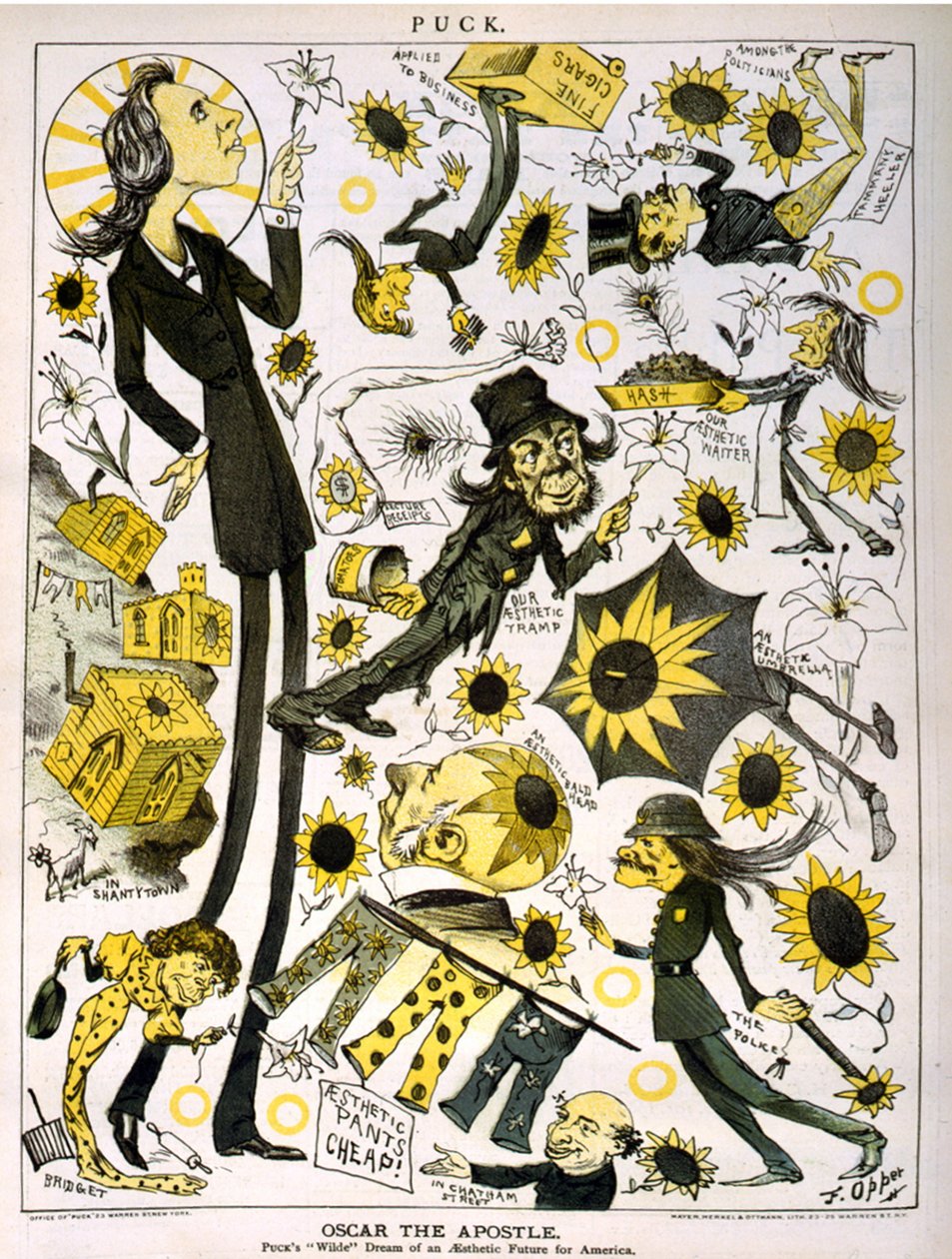 Oszkár apostol, 1882 alkotó: Frederick Burr Opper