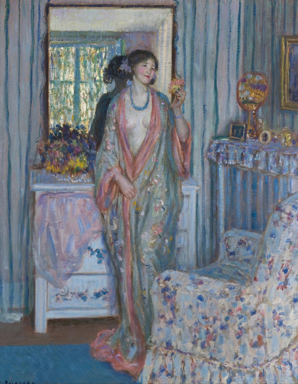 A köntös alkotó: Frederick Carl Frieseke