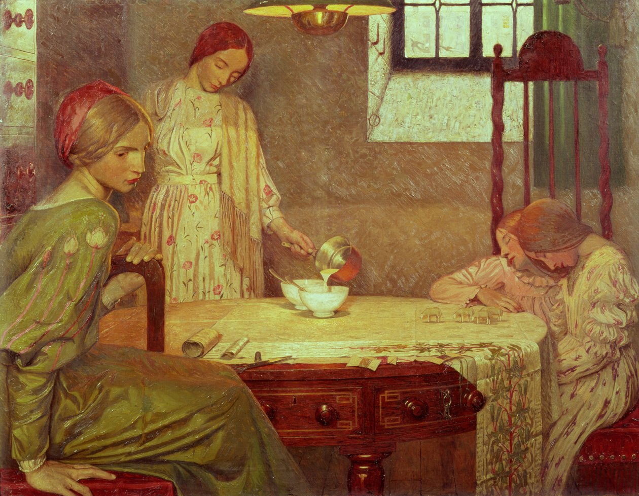 A tél mélyén alkotó: Frederick Cayley Robinson