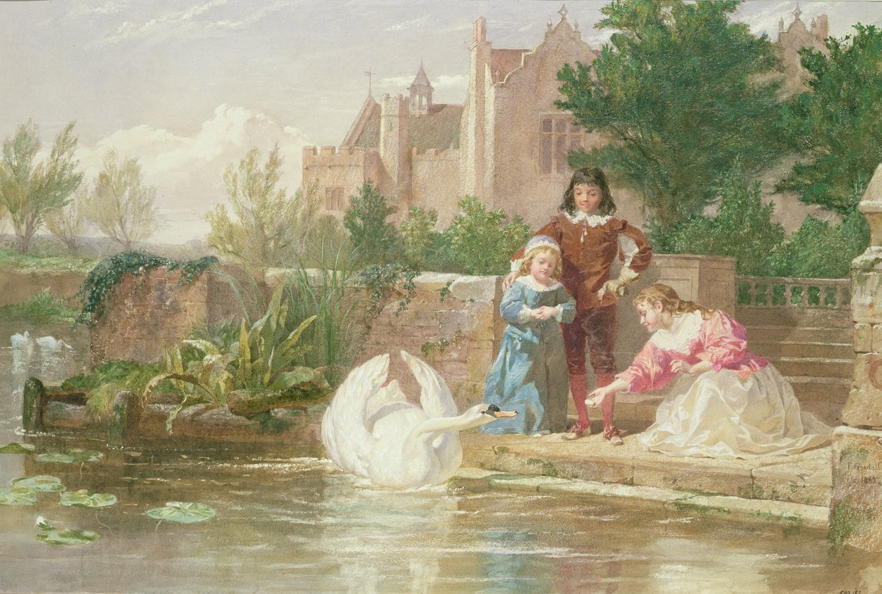 I. Károly gyermekei alkotó: Frederick Goodall