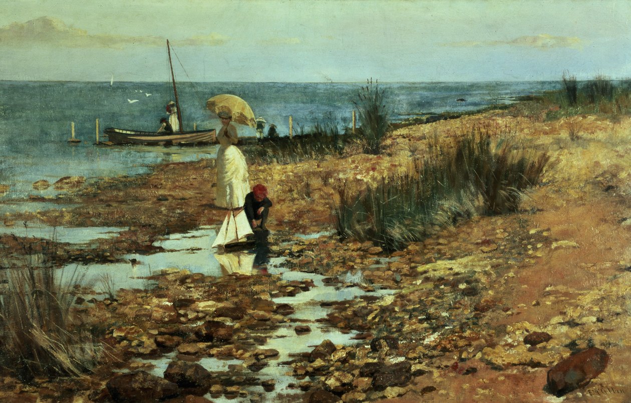 Moyes Bay, Beaumaris, Victoria alkotó: Frederick McCubbin