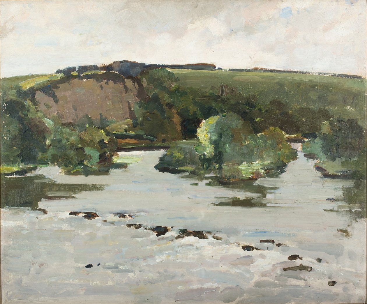 Ludlow közelében alkotó: Frederick Milner