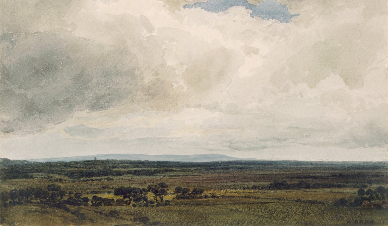Zuhanyzós nap, Glastonbury Tor alkotó: Frederick Nash