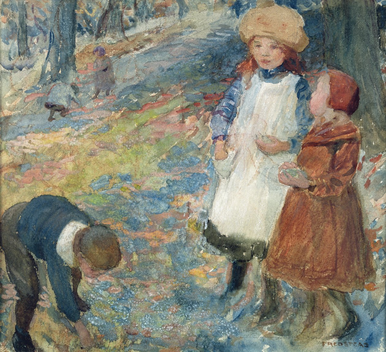 Gyermekek az erdőben alkotó: Frederick Stead