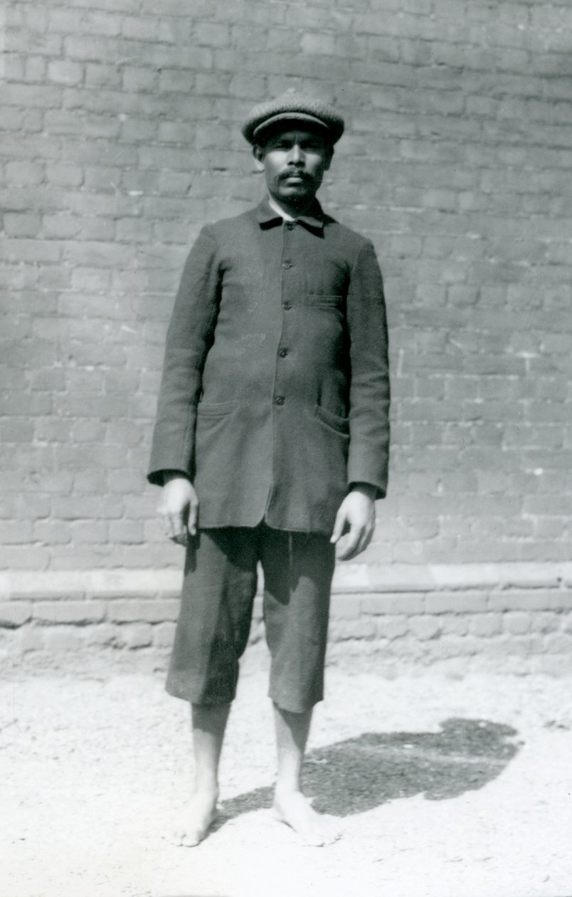 Syed Ali portréja, Londoni Állatkert, 1926. június (kétfelbontású fotó) alkotó: Frederick William Bond