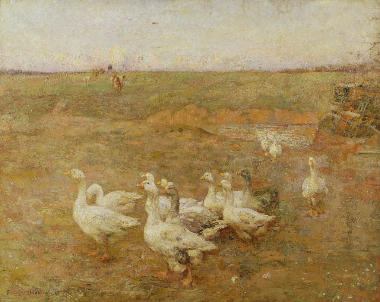 Arany este, 1897 alkotó: Frederick William Jackson
