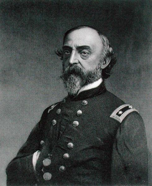 George Gordon Meade (1815-72) Robert E. Whitechurch (1814-c.83) metszete egy fénykép után (metszet) alkotó: Frederick (after) Gutekunst