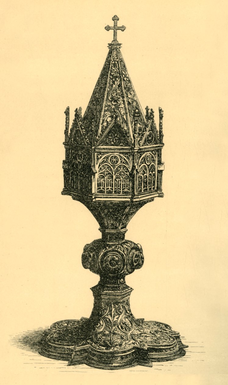 Monstrance, 1450, 1881. alkotó: Frederick Albert Slocombe