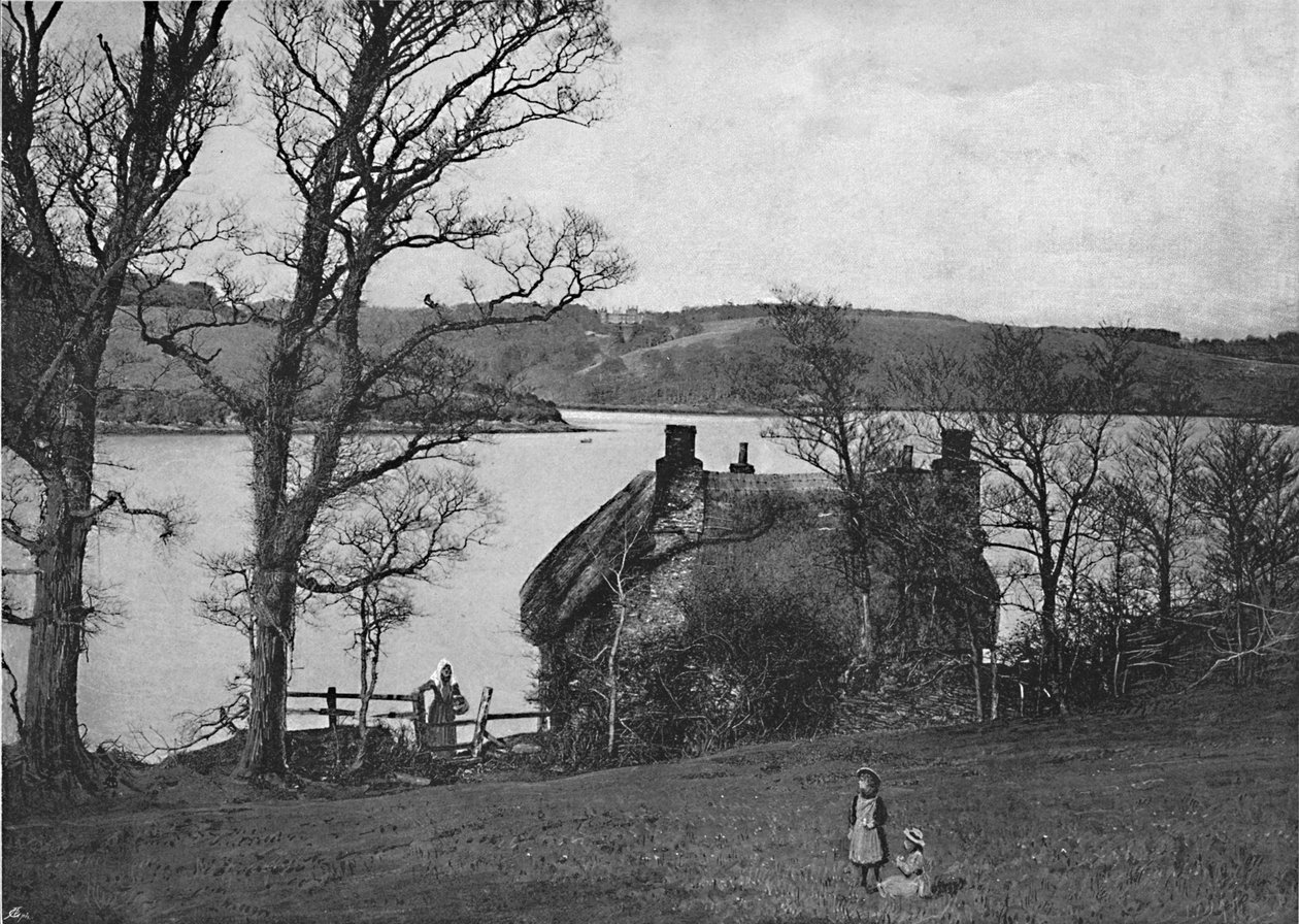 A Fal folyó, Tolvernből, 1896 alkotó: Frederick Argall