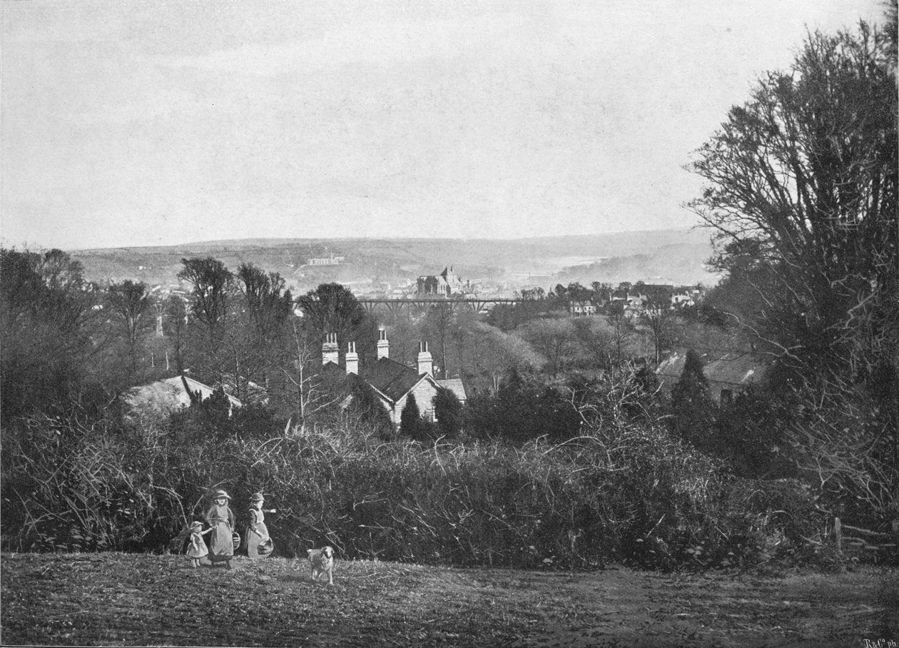 Truro, Kenwynből, 1896 alkotó: Frederick Argall