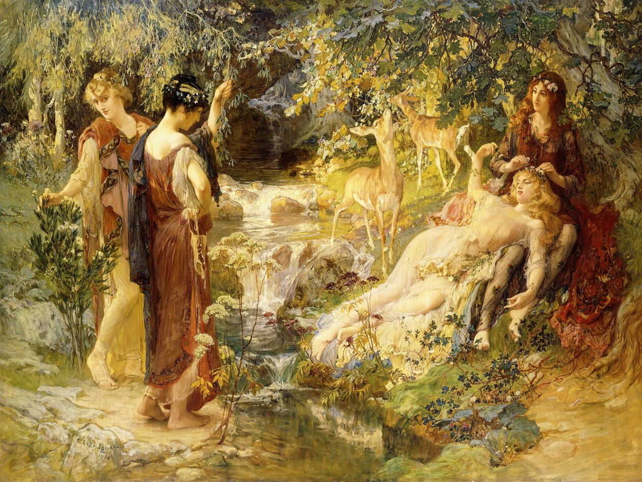 Egy titkos fa, 1900 alkotó: Frederick Arthur Bridgman