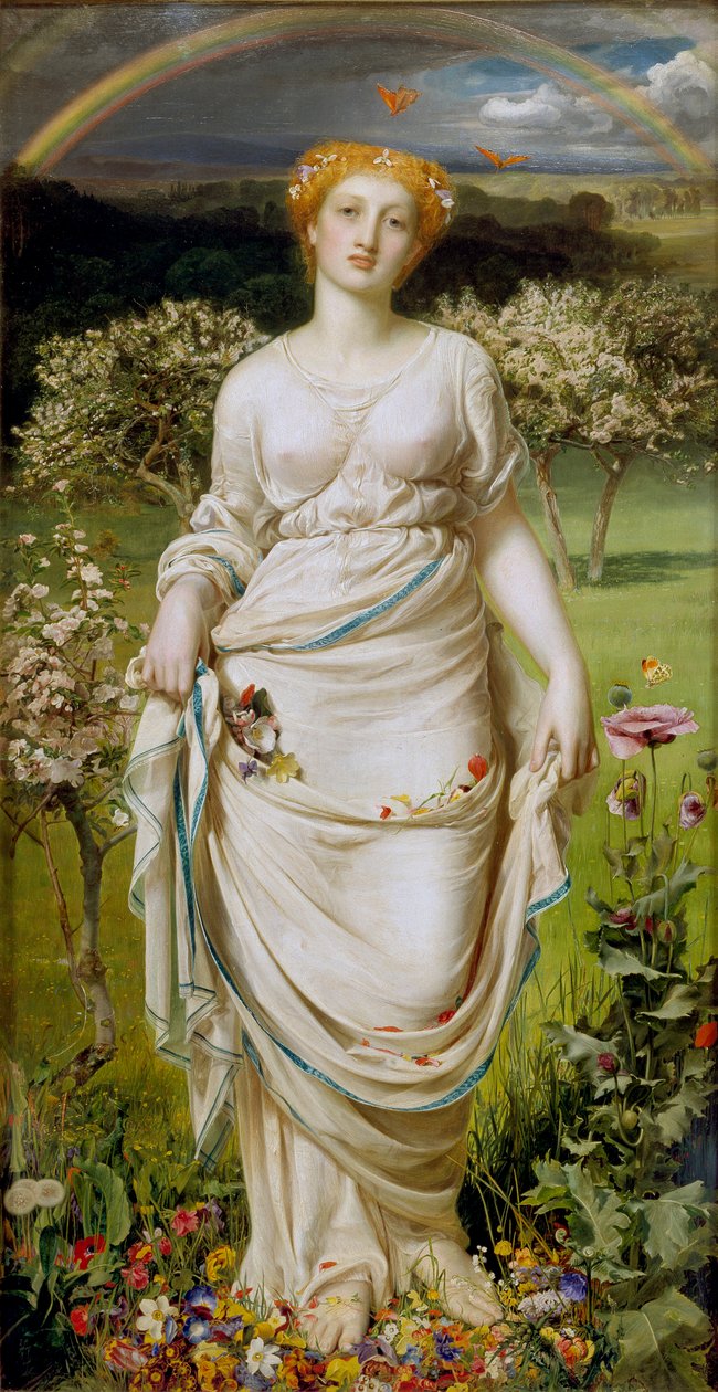 Szelíd tavasz, 1865 alkotó: Frederick Augustus Sandys
