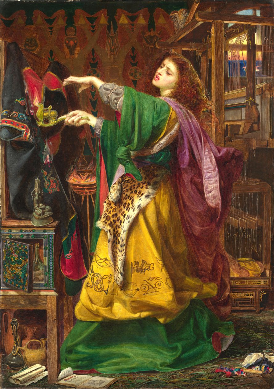 Morgan-le-Fay, 1864. alkotó: Frederick Augustus Sandys