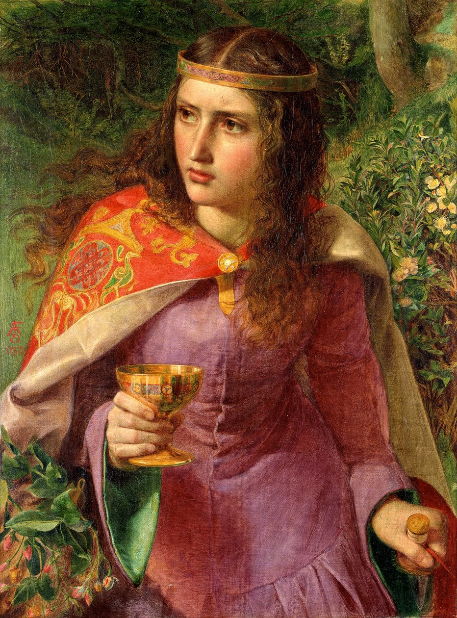 "Eleanor királynő", 1858 alkotó: Frederick Augustus Sandys