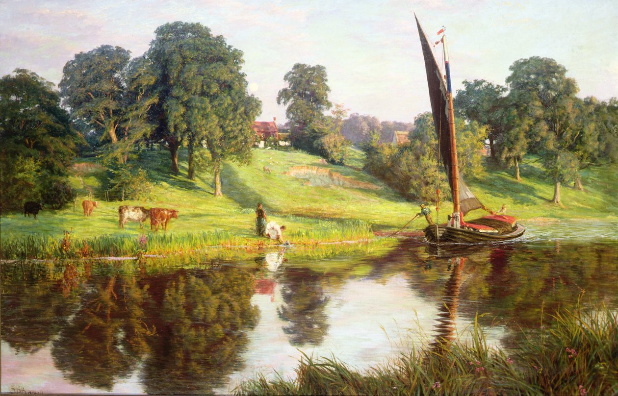 A folyón alkotó: Frederick Bacon Barwell