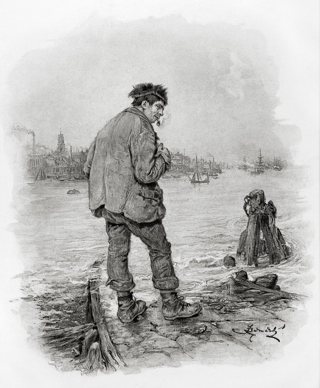 Charles Dickens alkotó: Frederick Barnard