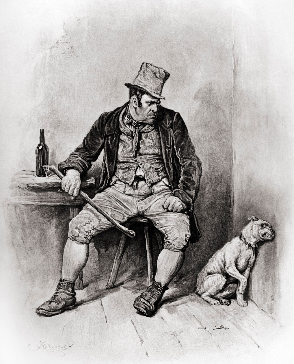 Charles Dickens „Oliver alkotó: Frederick Barnard